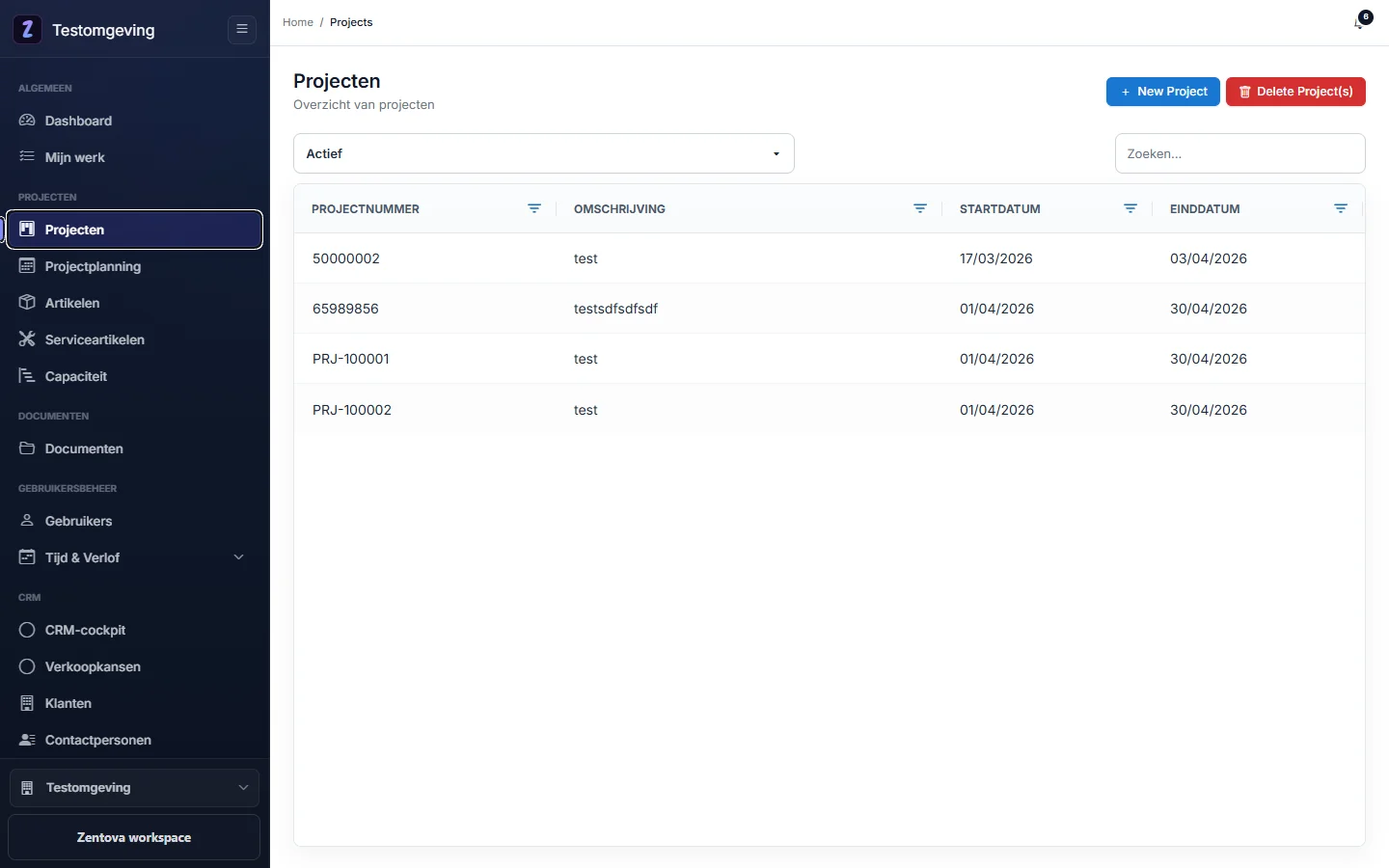Zentova application screenshot 4